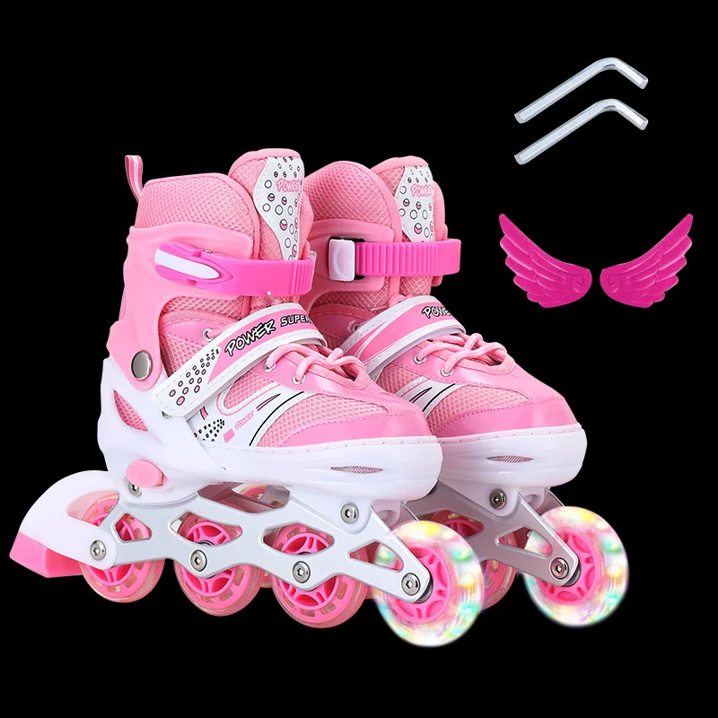 Kids Outdoor Quad - 더블 로우 쿼드 롤러 스케이트 신발