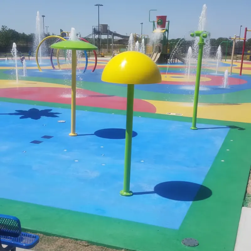 Sprinkler Splash Pad - 어린이용 물 분사 장난감 야외 정원