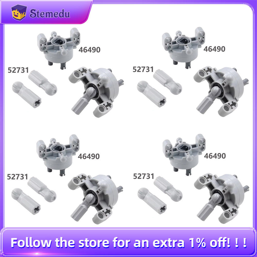 Lego Set Technic - 4 세트 기술 부품 휠 허브