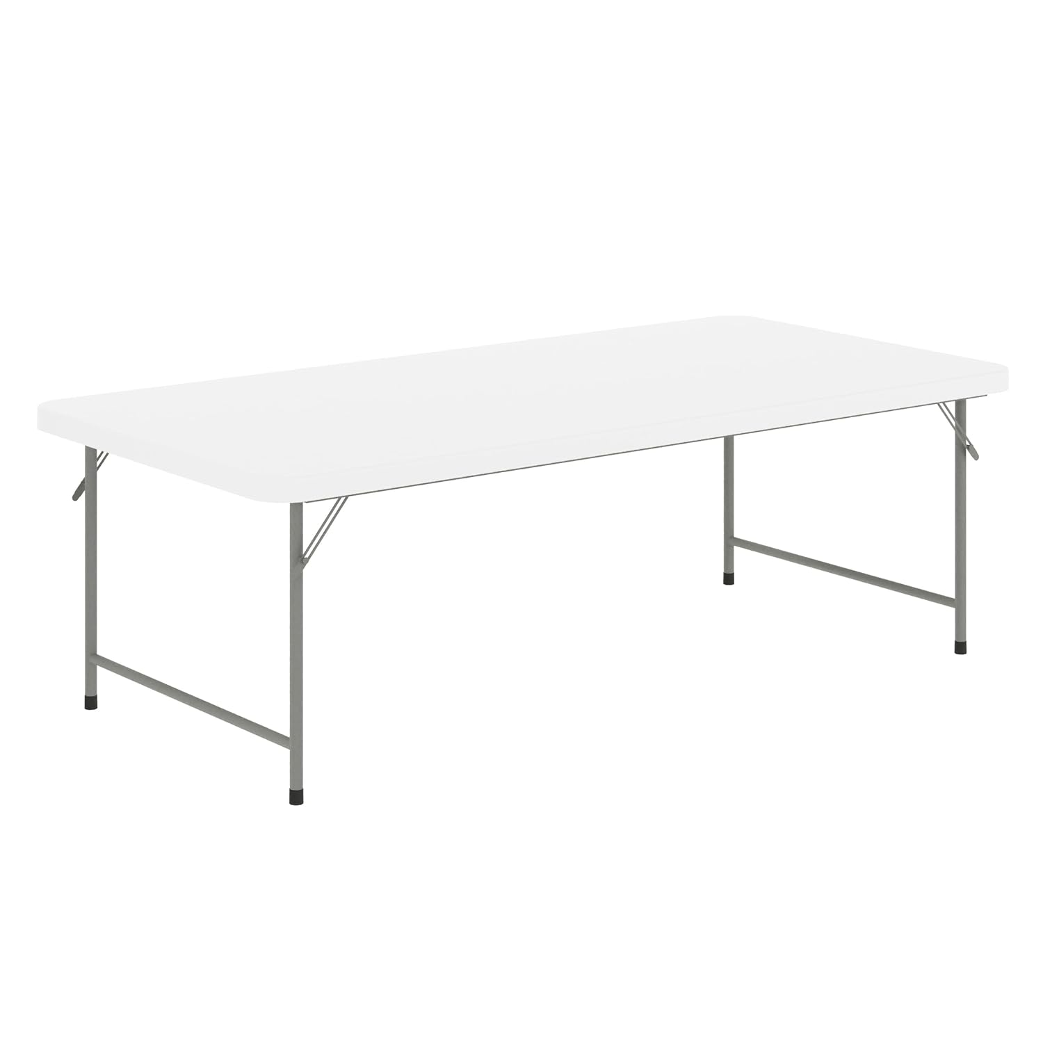 Kids Outdoor Table - 어린이용 4.93피트 플라스틱 접이식 테이블, 화강암