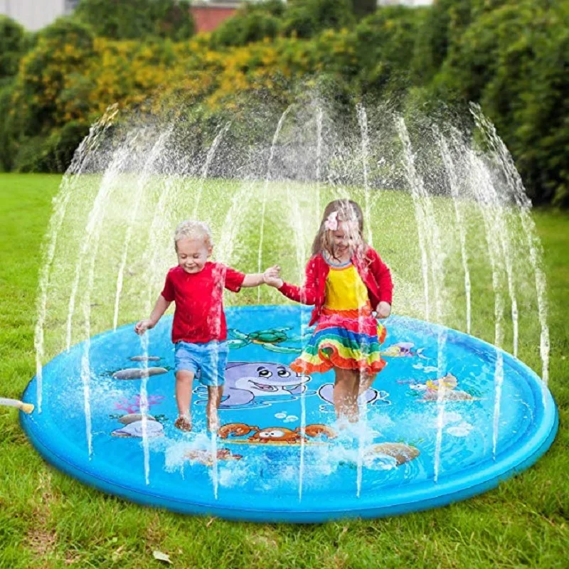 Sprinkler Splash Pad - 100/170cm 어린이용 인플레이터블 워터 스플래시 플레이
