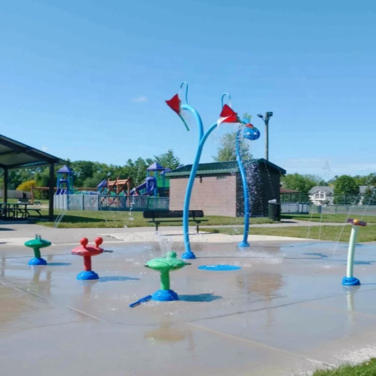 Sprinkler Splash Pad - 새로운 맞춤형 야외 물놀이 장비 세트