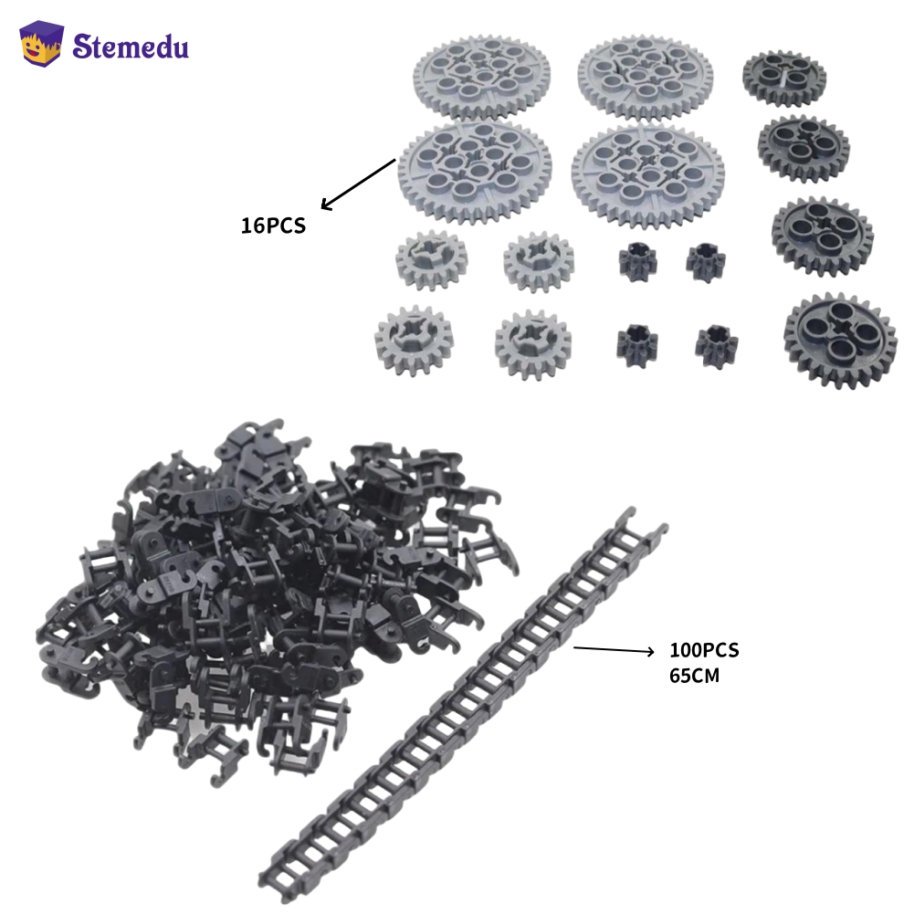 16PCS MOC 빌딩 블록 치아 기어 기차 자동차 트 - Lego Set Technic 리뷰 및 가격