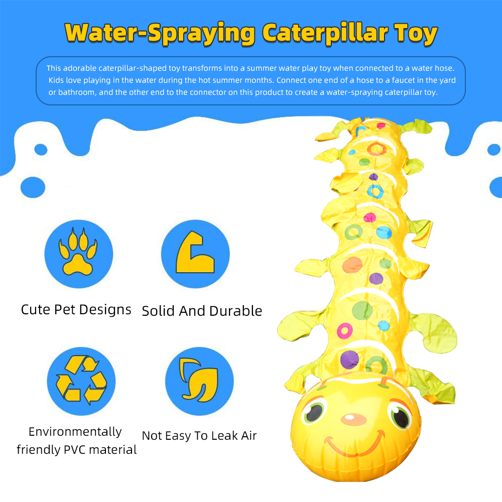 캐터필러 스프링클러 패드 물놀이 매트 (유아용, 여름철 - Sprinkler Splash Pad 리뷰 및 가격