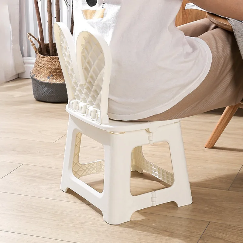 2PCS 두꺼운 토끼 만화 접이식 의자, 어린이를 위한 - Kids Outdoor Folding Chair 리뷰 및 가격