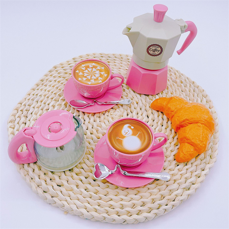 11PCS 역할 놀이 시뮬레이션 커피 세트 식기 놀이  - Kids Outdoor Kitchen Diy 리뷰 및 가격