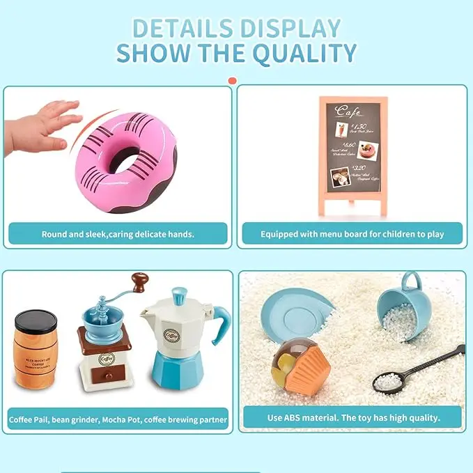 역할놀이 시뮬레이션 커피 세트 식기류 플레이 하우스/야 - Kids Outdoor Kitchen Diy 리뷰 및 가격