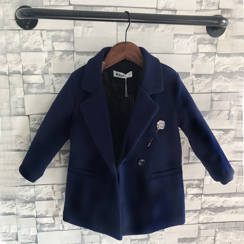 어린이 정장 생일 파티 사진 촬영용 울 코트 2-11세 - Kids Outdoor Jacket 리뷰 및 가격