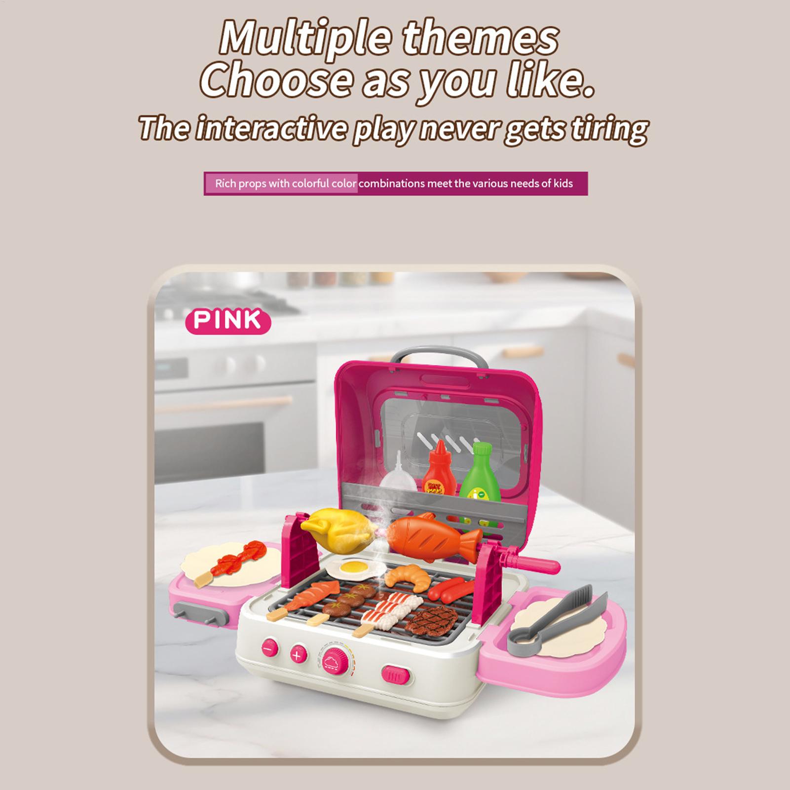 어린이 야외 그릴 플레이 세트 사운드 라이트가 포함된  - Kids Outdoor Grill Set 리뷰 및 가격