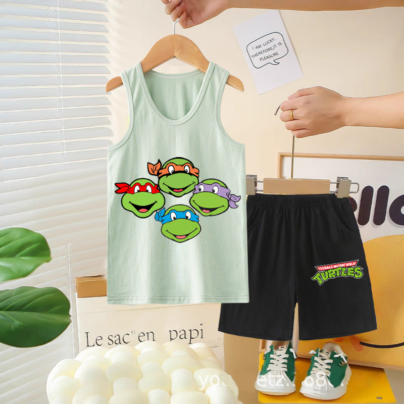 십대 돌연변이 닌자 거북이 어린이 조끼 반바지 세트 패 - Kids Outdoor Ninja Set 리뷰 및 가격