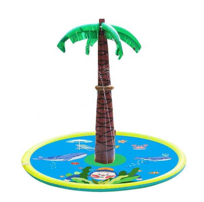 68인치 코코넛 나무 모양 에어 스프링클러 패드 물놀이 - Sprinkler Splash Pad 리뷰 및 가격