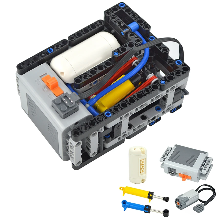 새로운 벽돌 기술 공압 자동 전기 압축기 빌딩 블록 모 - Lego Set Technic 리뷰 및 가격