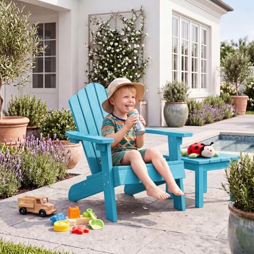 어린이용 아디론닥 의자, 전천후 HIPS 어린이용 야외 - Kids Outdoor Adirondack Chair 리뷰 및 가격
