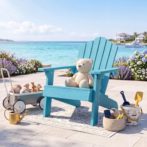 어린이용 아디론닥 의자, 전천후 HIPS 어린이용 야외 - Kids Outdoor Adirondack Chair 리뷰 및 가격