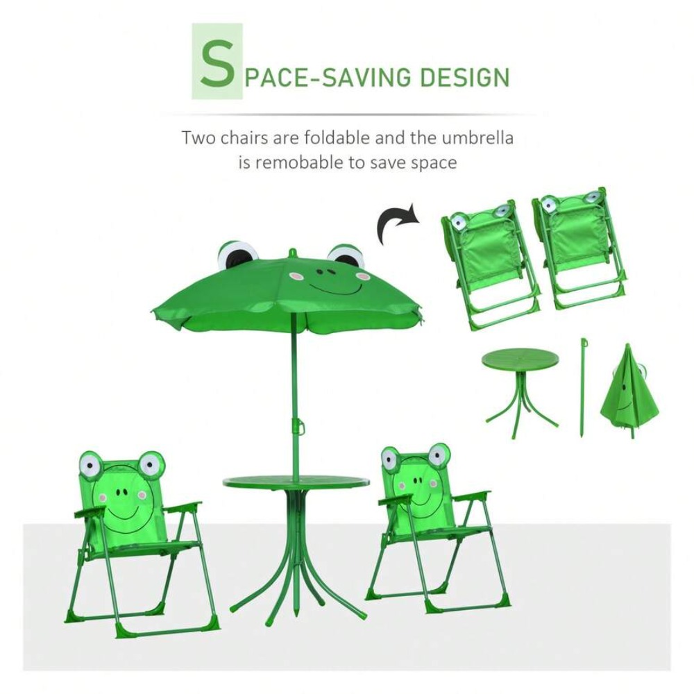 어린이용 테이블 및 의자 세트, 유아용 접이식 피크닉  - Kids Outdoor Umbrella For Table 리뷰 및 가격