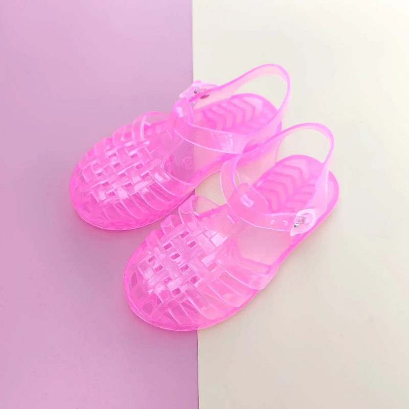 여아용 야외 통기성 단색 패션 트렌드 어린이 투명 샌들 - Kids Outdoor Outfit 리뷰 및 가격