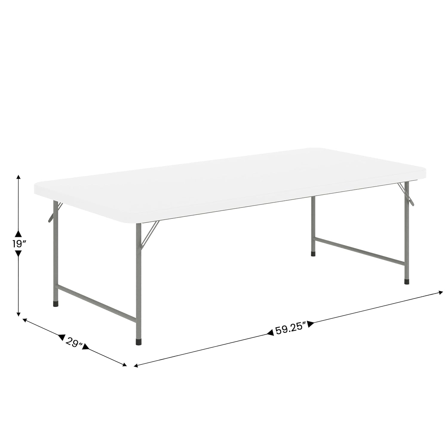 어린이용 4.93피트 플라스틱 접이식 테이블, 화강암  - Kids Outdoor Table 리뷰 및 가격