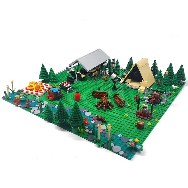 MOC 야외 캠핑 및 피크닉 텐트 모델 빌딩 블록 장면 - Kids Outdoor Folding Chair 리뷰 및 가격
