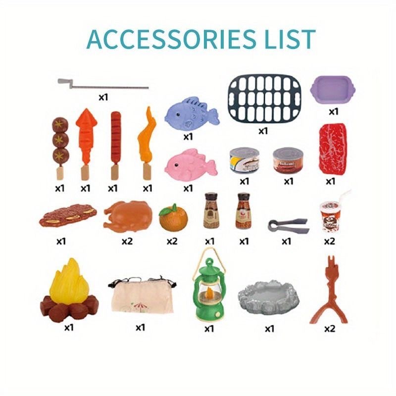 LED 조명 및 음향 효과가 있는 어린이 캠핑 놀이 세 - Kids Outdoor Grill Set 리뷰 및 가격