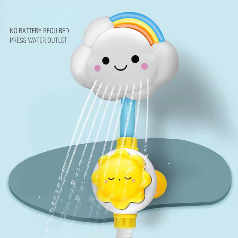 키즈 목욕 장난감 어린이 구름 모델 수도꼭지 샤워 물  - Sprinkler Splash Pad 리뷰 및 가격