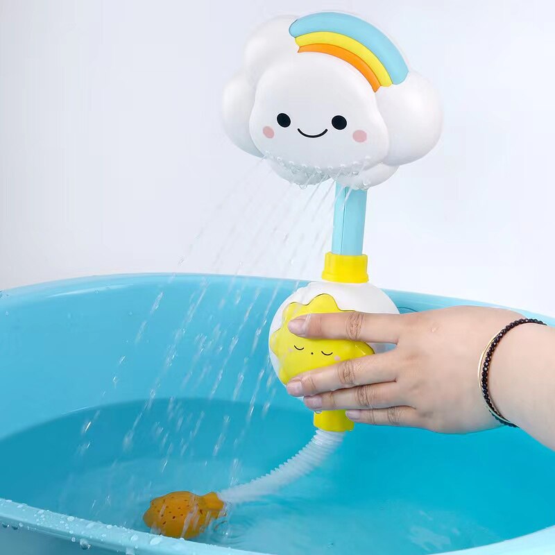 키즈 목욕 장난감 어린이 구름 모델 수도꼭지 샤워 물  - Sprinkler Splash Pad 리뷰 및 가격
