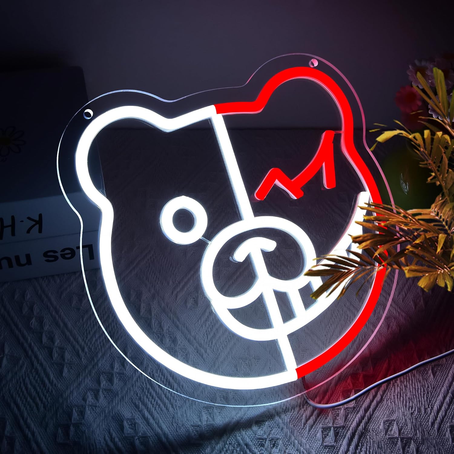 곰 네온사인 어린이방 장식 USB 전원 LED 조명 바 - Kids Outdoor Zoo 리뷰 및 가격