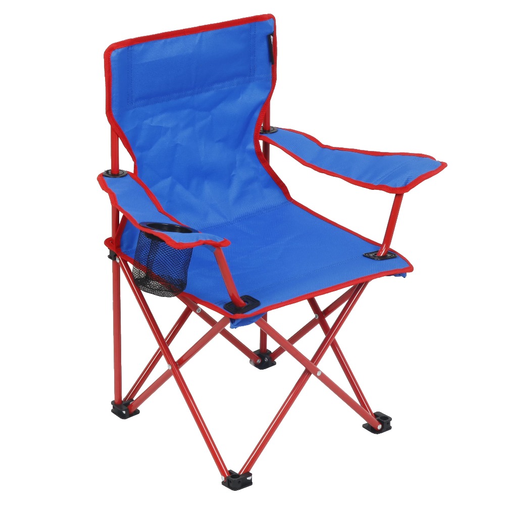 휴대용 어린이 접이식 캠핑 의자, 컵홀더 포함, 야외  - Kids Outdoor Folding Chair 리뷰 및 가격
