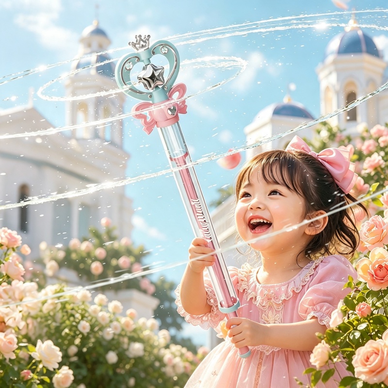 어린이 마법 요정 지팡이 물총 장난감 듀얼 모드 휴대용 - Kids Outdoor Nature Toys 리뷰 및 가격