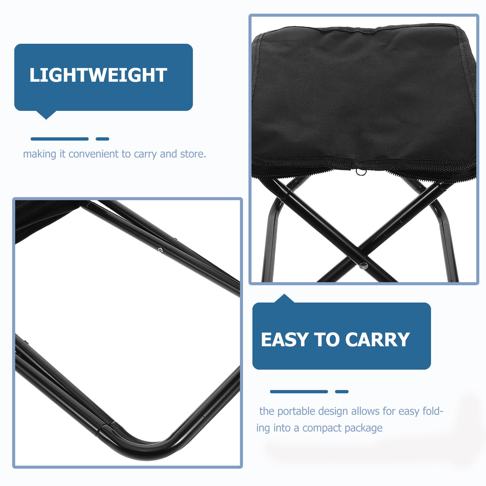 휴대용 경량 접이식 미니 스툴 의자, 접이식 캠핑 의자 - Kids Outdoor Folding Chair 리뷰 및 가격