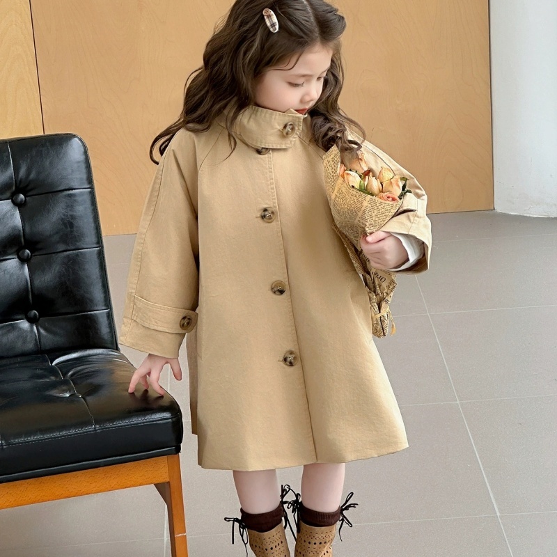 여아 코트 방풍 재킷 면 아웃웨어 2026 빈티지 봄  - Kids Outdoor Jacket 리뷰 및 가격