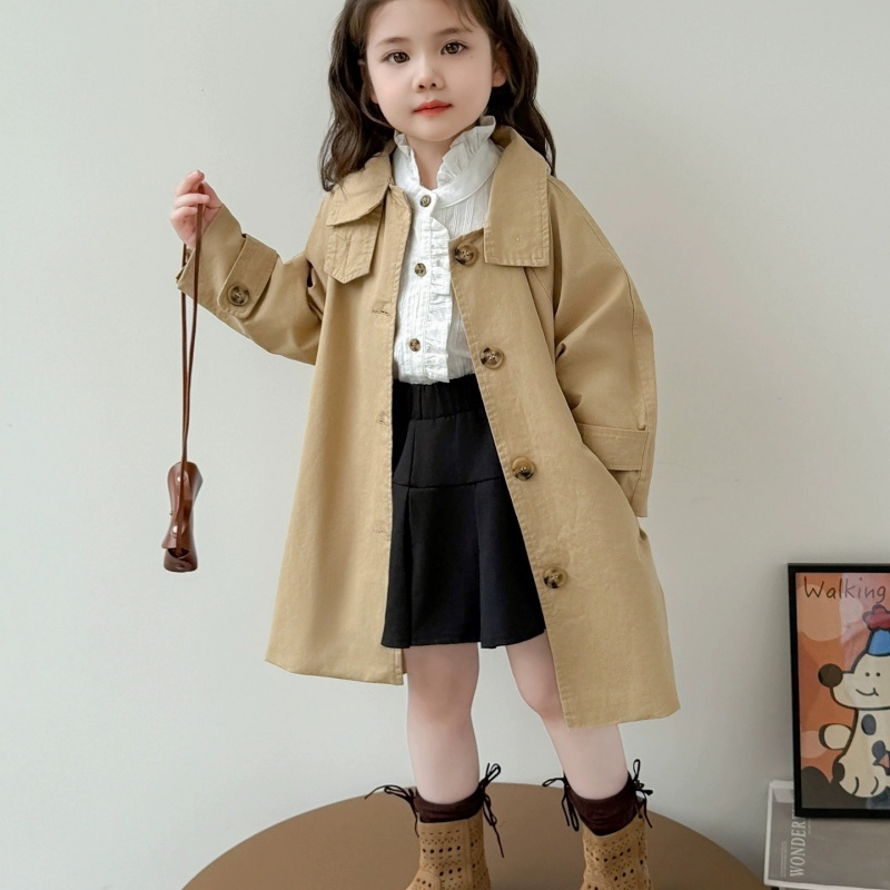여아 코트 방풍 재킷 면 아웃웨어 2026 빈티지 봄  - Kids Outdoor Jacket 리뷰 및 가격