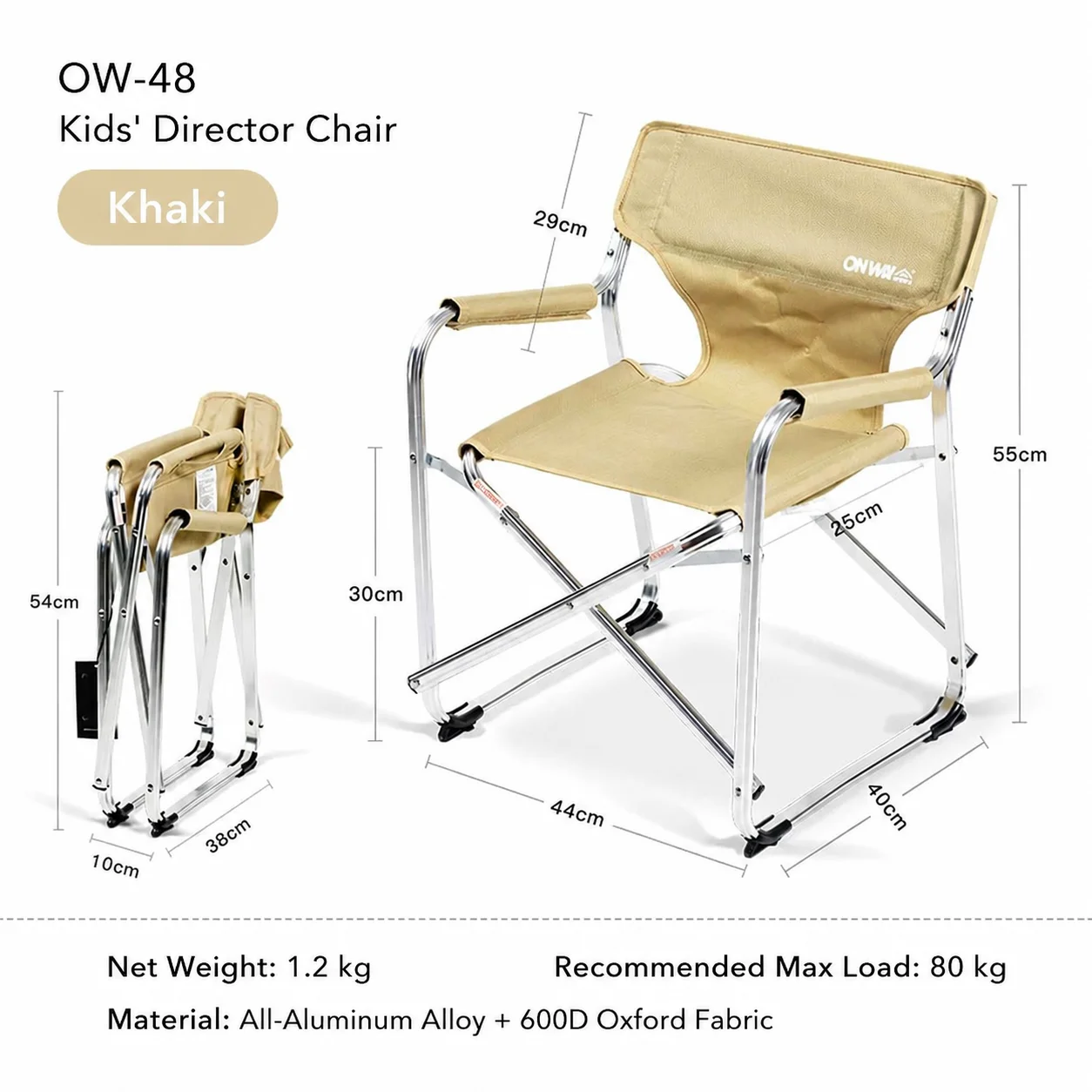 온웨이 스포츠 OW-48 어린이용 접이식 감독 의자 및 - Kids Outdoor Folding Chair 리뷰 및 가격