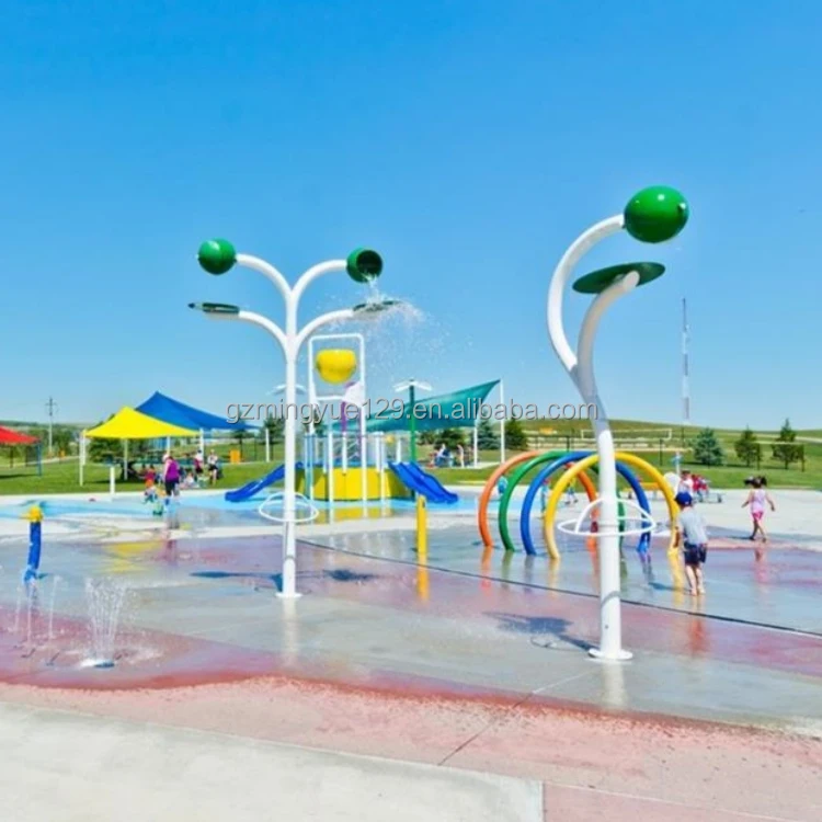 새로운 맞춤형 야외 물놀이 장비 세트 워터 슬라이드 스 - Sprinkler Splash Pad 리뷰 및 가격